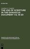Книга The Use of Scripture In the Damascus Document 1-8, 19-20