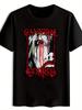 Черная футболка с графическим дизайном "Cannibal Corpse" - Винтажный принт рок-группы
