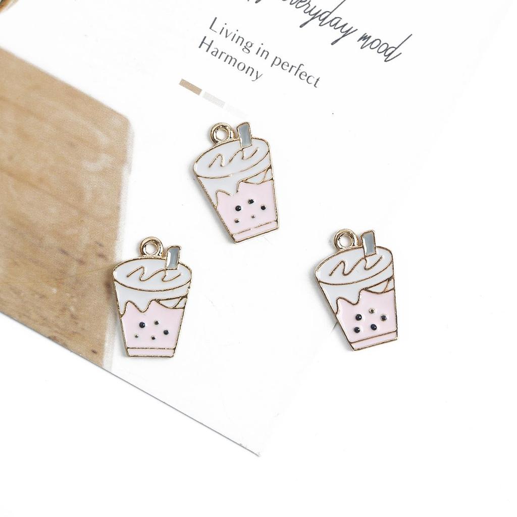 4 шт. несколько стилей, сплав металла, капли масла, красочные аксессуары для изготовления ювелирных изделий, ожерелье, браслет, серьги «сделай сам»