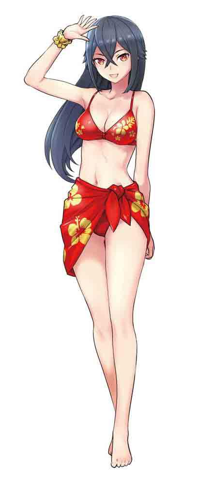 Hasegawa Egg Girls Collection Haku Linfa Unpainted Resin Kit SP530 1/12 No.29 (Bikini)