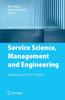 The Service Science, Management and Engineering : Education for the 21st Century Book
