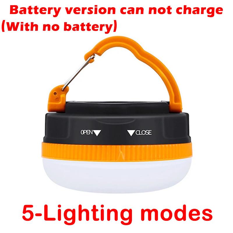 USB Rechargeable Camping Lamp 3 modes LED Work Lights High Power Lantern Outdoor Waterproof Emergency Camping BBQ Tents Lighting