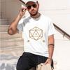 2026 New Vintage Unisex Dd Rpg Player Tee Funny Adhdd Roll For Concentration Graphic Short Sleeve Crew Neck Tshirt