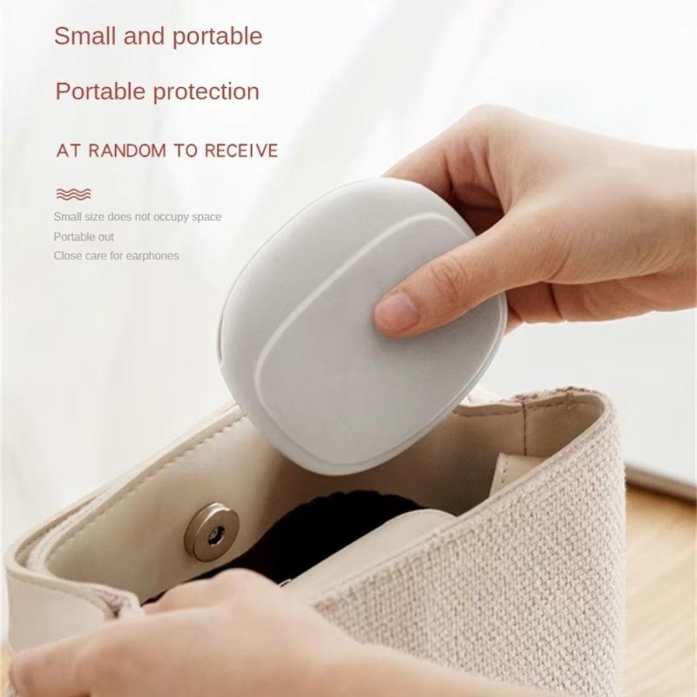 Cute Headphone Storage Box Portable Data Cable Bag New Earphone Case