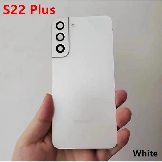 Корпус S908 для Samsung Galaxy S22 Ultra Plus S901 S906 5G Крышка аккумулятора Стекло Ремонт Задняя крышка Задняя + Логотип Объектив камеры