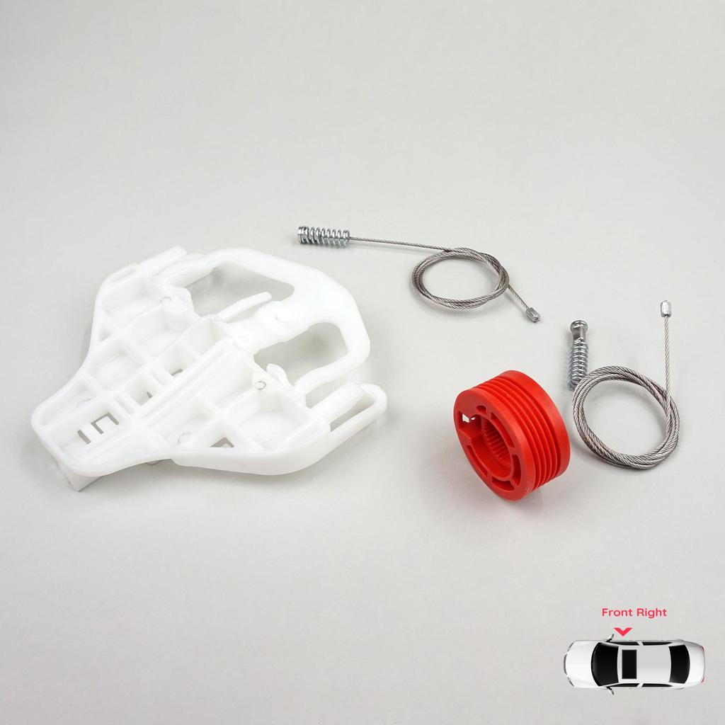 BWR5357 Electric Power Window Lifter Regulator Repair Set Front Right Door for Dodge Nitro 2006-2012 68004820AA