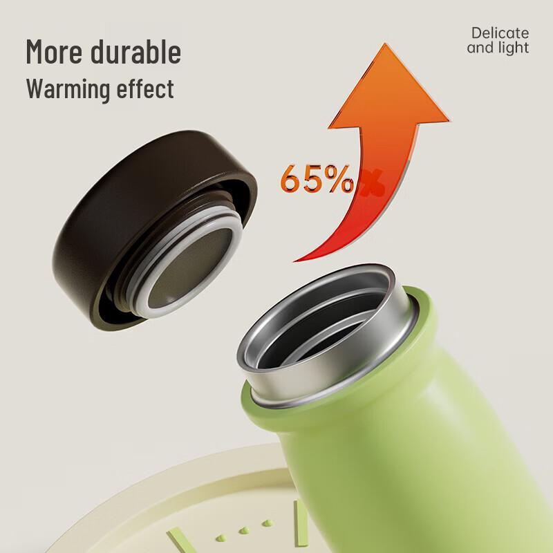 COOKER KING 316L Stainless Steel Lightweight Portable Vacuum Flask 500ml
