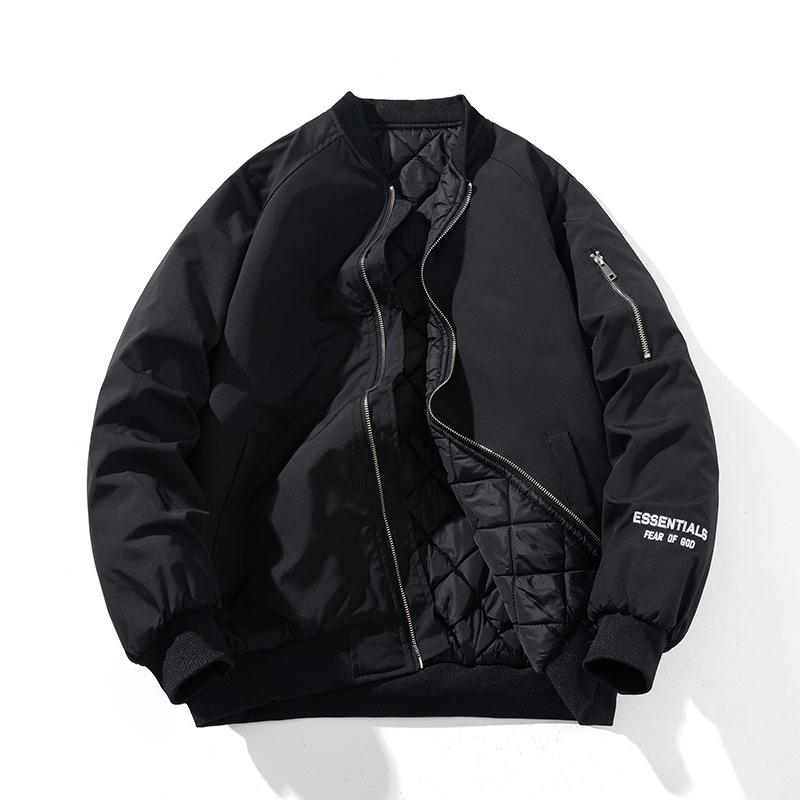 Мужская плотная бейсбольная куртка FEAR OF GOD FOG ESSENTIALS для весны, осени и зимы