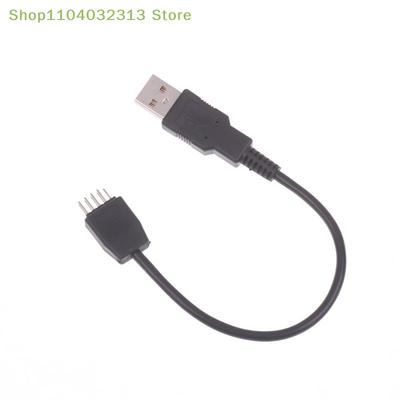 USB A на 9-контактный штыревой кабель-шнур для материнской платы, модуль Bluetooth для ПК DIY, настольный беспроводной модуль связи и подключения