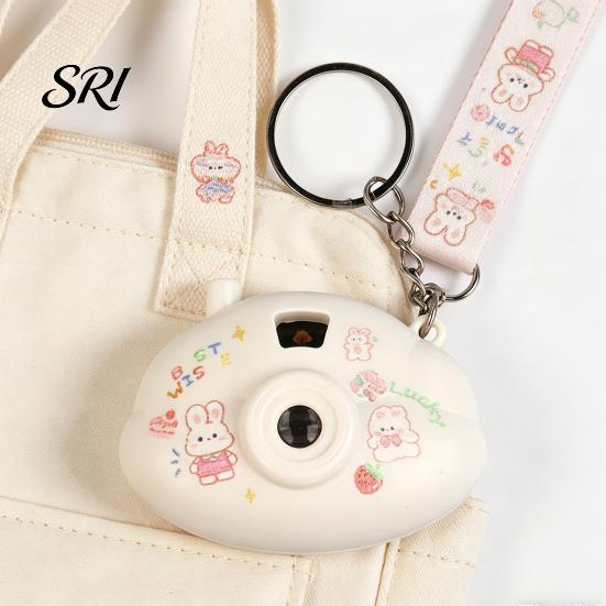Handheld Projection Toy Mini Cartoon Camera Keychain with Slide Projector Light Kids Pendant for For Children Bags Backpacks Fun Gift & Grab