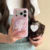 Модный девчачий розовый конь Магнитный кронштейн Камера для чехлов iPhone 17/16 Pro Max/15/14
