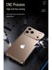 Стильный металлический чехол-рамка для Apple iPhone 17: Легкое алюминиевое кольцо для объектива с теплоотводом для iPhone 16 и 15