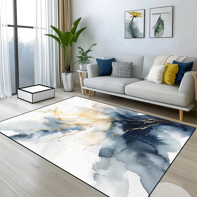 Abstract Splash Ink 3D Printed Living Room Large Area Carpet Home Decor Kids Room Bedside Carpets Non-slip Bath Rugs Sofa Mats