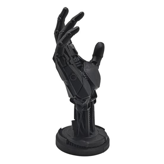 Статуя роботизированной руки, напечатанная на 3D-принтере, подставка для игрового контроллера, статуя механической руки, держатель для геймпада/джойстика, подставка, украшение