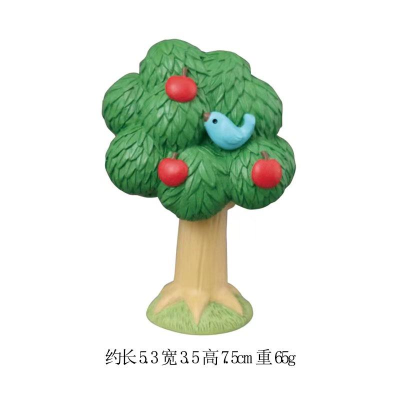 Японский стиль маленькая желтая утка грейпфрут кошка zakka лимонная мода игра декоративный подарок INS середины осени смола ручная работа маленький орнамент