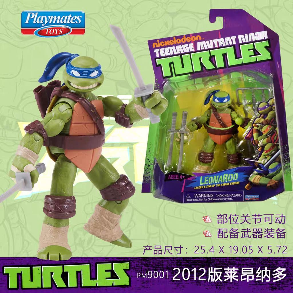 Оригинальные Фигурки Черепашек-Ниндзя Playmates 2012 года Шреддер Рафаэль Донателло Микеланджело Для Детей Коллекционеров