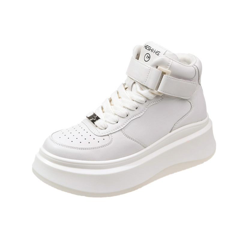 2024 новые туфли высокие туфли женские осенне-зимние туфли на платформе белые туфли повседневная обувь спортивная обувь для сноуборда