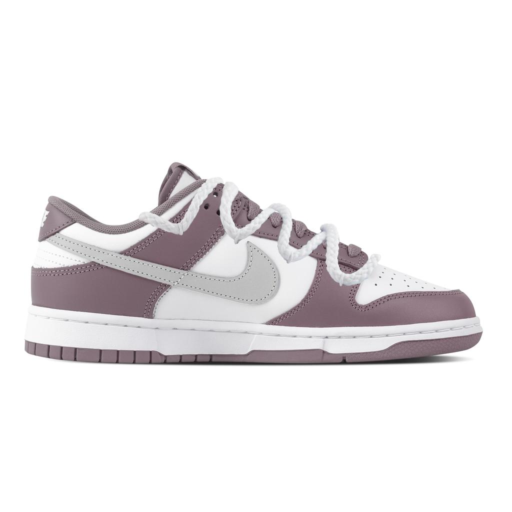 Nike Dunk Ashes, Heart Box Abrasion Resistant Low top Skateboard Shoes Unisex Purple DV0833-112(Team773--)