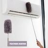 Mini Durable Washable Feather Duster Telescopic Long Extendable Duster