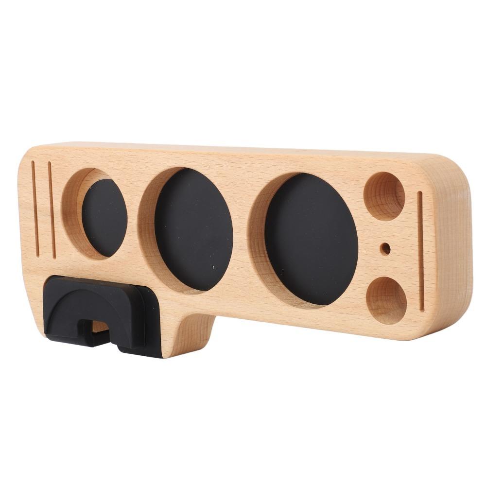 51mm 53mm 58mm Compatible Wood Tamping Station Tamper Holder Base Espresso Machine Area