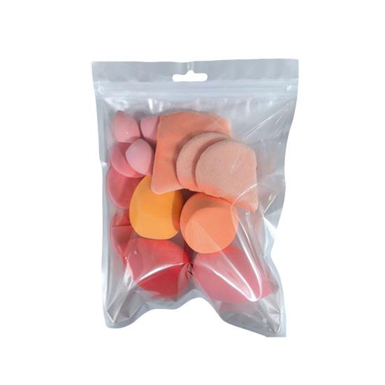 14 шт./компл. набор спонжей для макияжа с пудрой без латекса, растушевка жидкой пудры, нанесение крема, косметический спонж, блендер, женские инструменты для макияжа