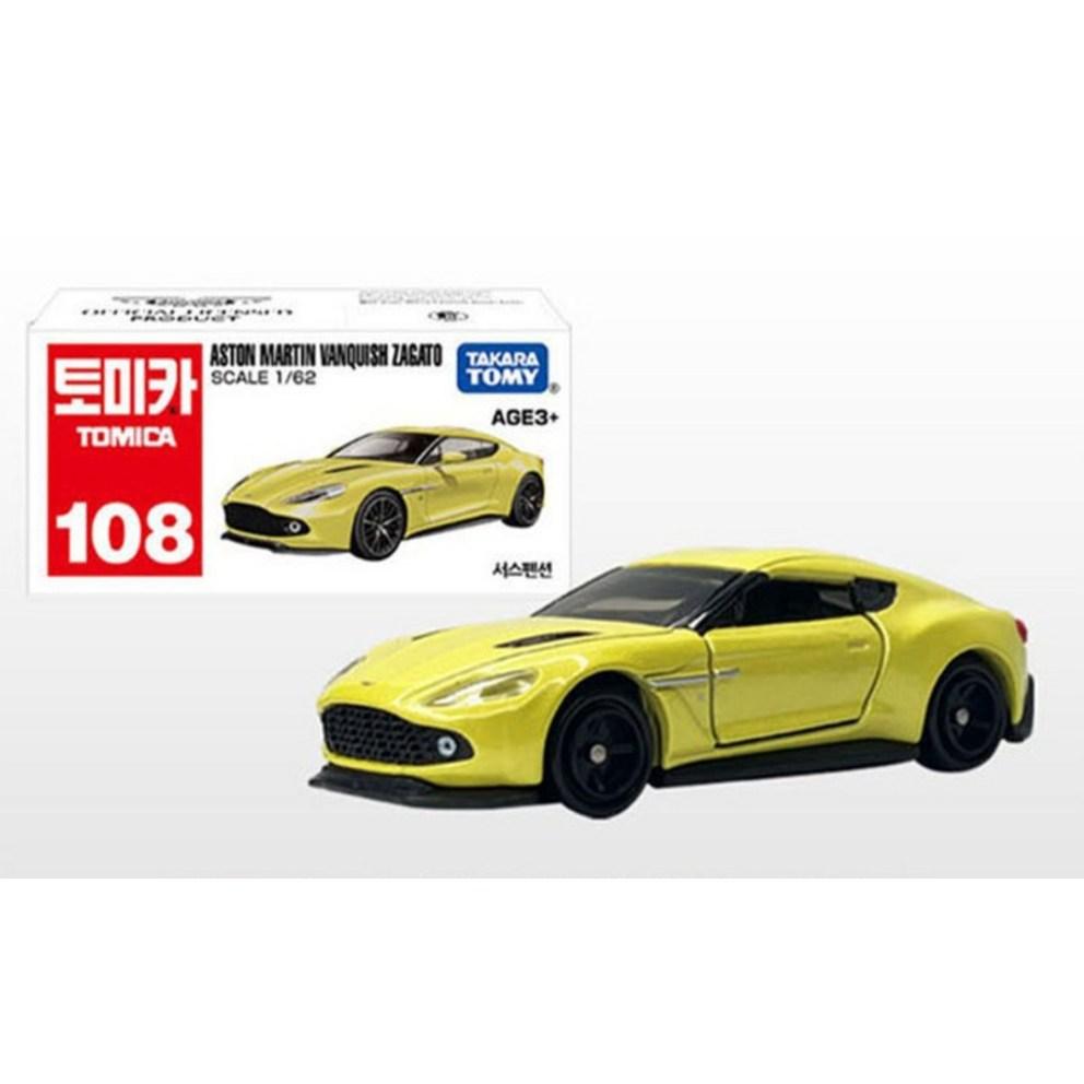 Tomica Asia 108 Aston Martin Vanquish Zagato Литая модель автомобиля