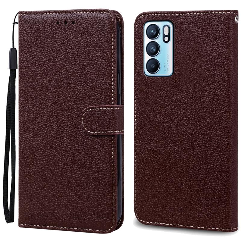 Для OPPO Reno 6 чехол-кошелек кожаный флип-чехол для OPPO Reno 6 5G чехол OPPO Reno 6 Pro 5G чехол для телефона Reno6 Pro Plus Coque Fundas