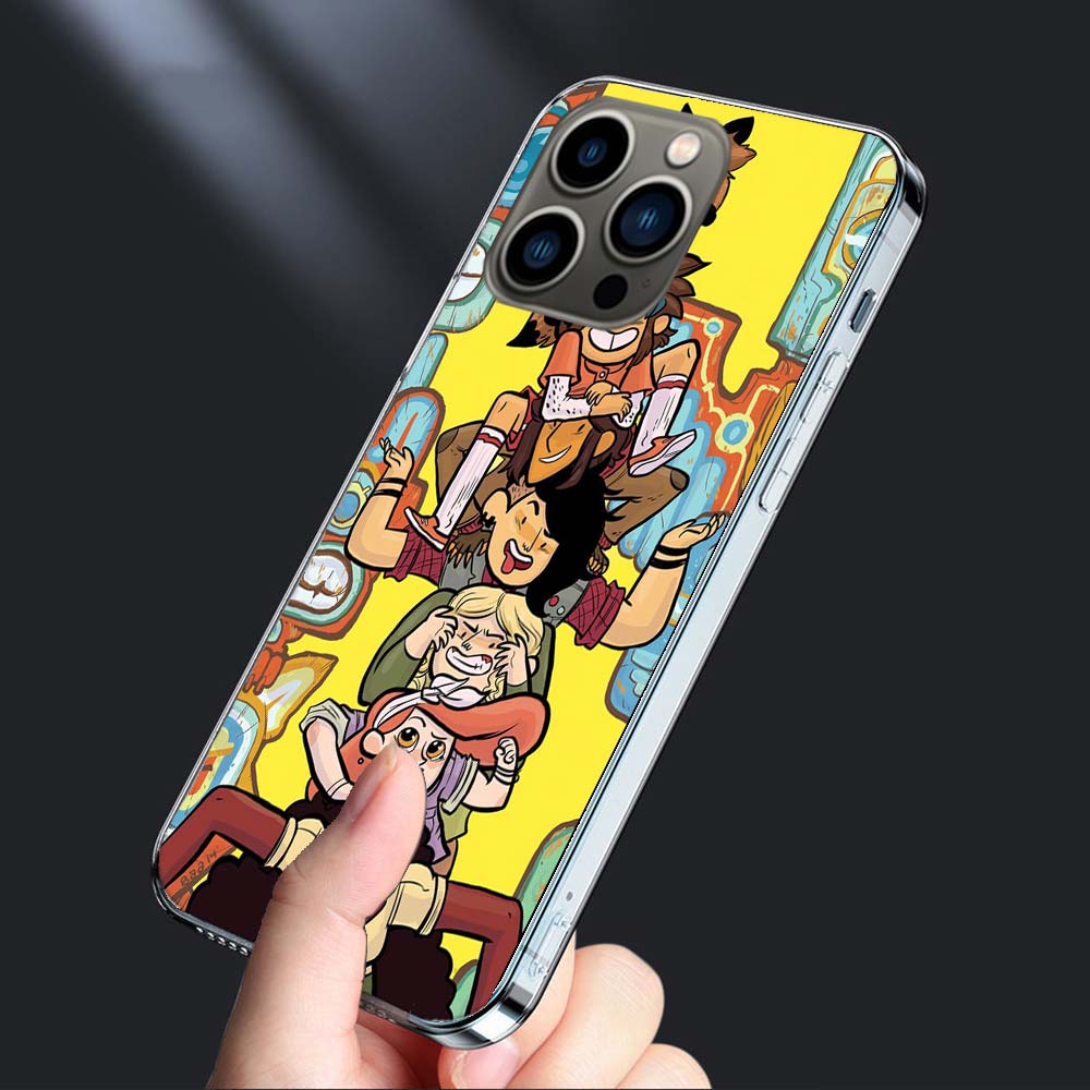 L-Lumberjanes Phone Case For Iphone 16E 15 Pro 14 Plus 17E 16 17 Pro Max Air 11 12 13 Mini Shockproof Capa Cute Cover TPU Cle