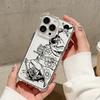 Чехол для телефона Аниме Луффи Зоро для iPhone 17 16e 16 15 14 13 12 11 Mini Air Pro Max X XR XSMax 7 8 Plus Противоударный Прозрачный