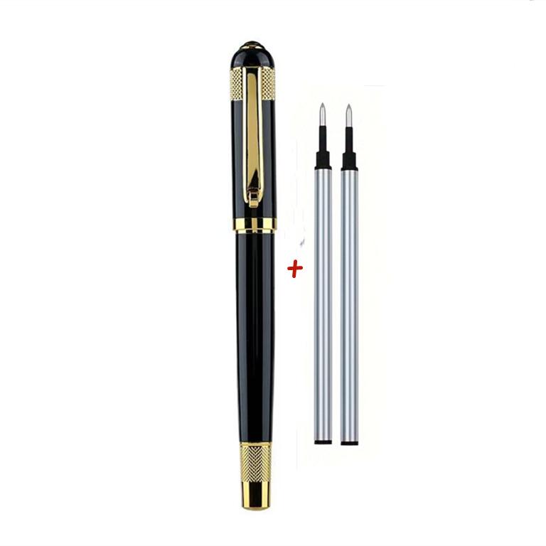 Роскошная ручка для деловой подписи, металлическая шариковая ручка для ежедневного письма, офисные принадлежности для деловых людей