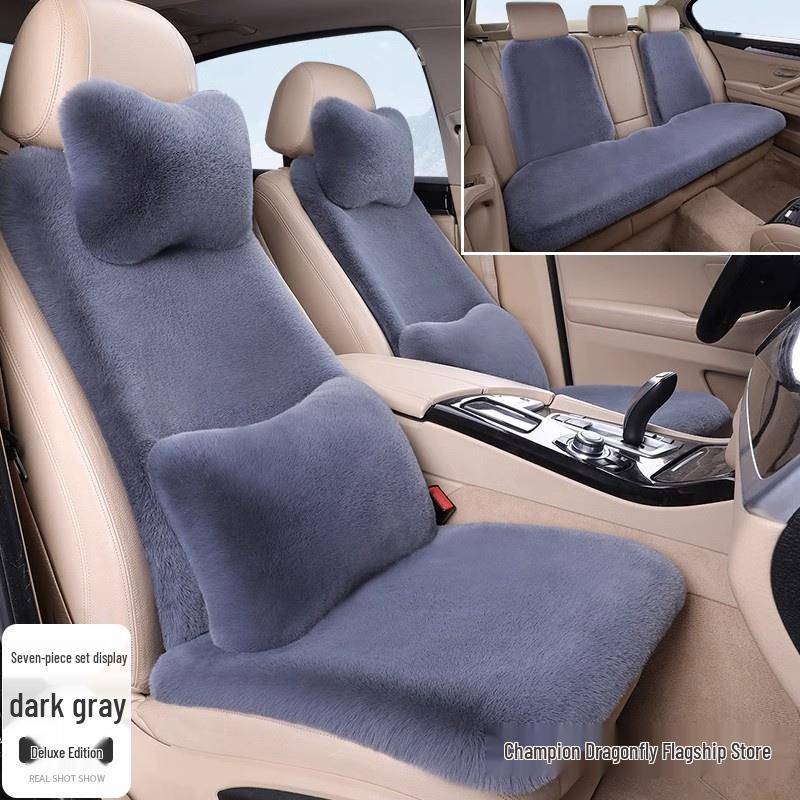 Плюшевая зимняя подушка на сиденье автомобиля для Volkswagen Jetta, Bora, Lavida, Sagitar, Santana, Passat