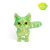 6.3/4.72 inch 3D Printed Cute Cats Movable Joint Fidget Toys Stress Relief Decompression Desktop Ornament Kid Toy for Kids Gift