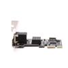Сетевая карта Gigabit Ethernet Pci Express Pci-E, сетевой адаптер 10/100/1000 Мбит/с