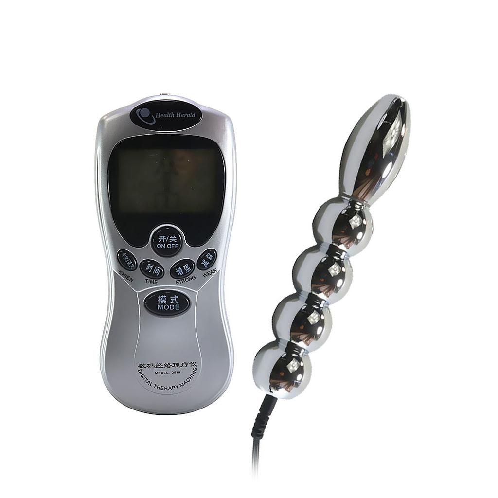 Импульсный электрошокер Анальная пробка Хризантема Стимуляция Секс-игрушка Мужская и женская мастурбация Desire Fairy Секс-инструменты Секс-игрушки для кульминации