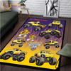 Ковер Monster Jam Truck для гостиной, спальни, коврик для кухни, детской, нескользящий коврик для пола, ковер-подарок на день рождения, реквизит для фотосъемки