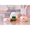 Charming Resin Craft Cartoon Avocado Sushi Figurines Adorable Miniature Ornaments