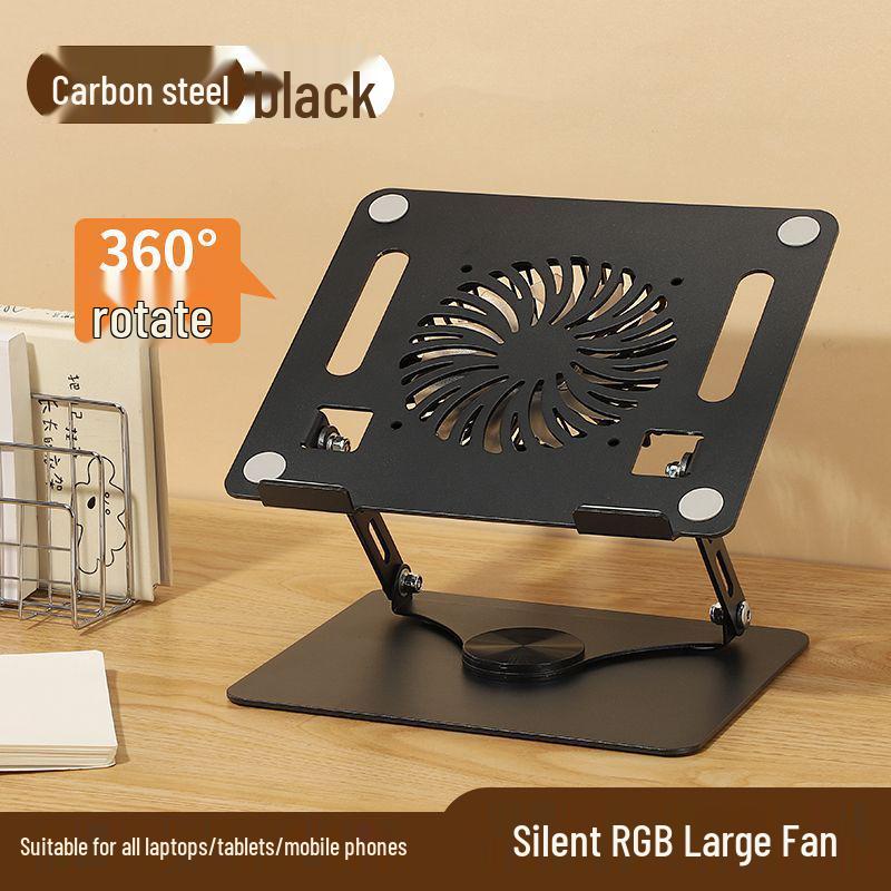 Складная регулируемая охлаждающая подставка для ноутбука и планшета со встроенной игровой опорной рамой