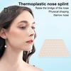 1/2Pcs Thermoplastic Nasal Splints Trapezoid Nose Brace External Nasal Support for Fracture Rhinoplasty Surgery ENT Immobilization