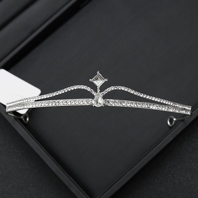 Rhinestone Tiara: Свадебные, 18-летие, аксессуары для волос принцессы и ребенка