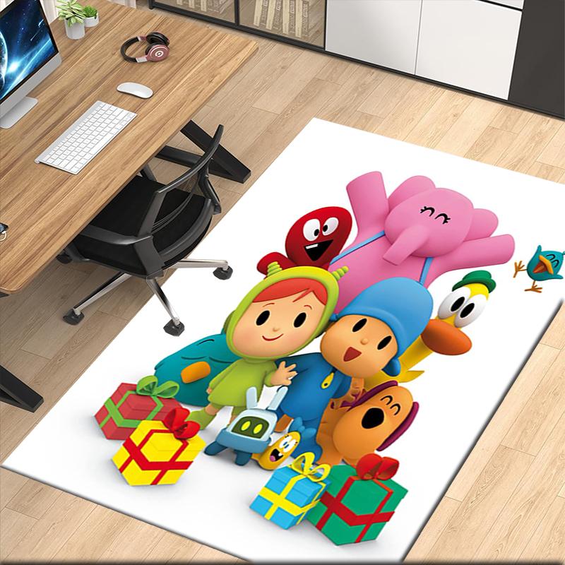 Pocoyo Printed Carpet, for Office Chair Living Room Bedroom Kitchen Room Decor Gifts.