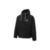 Puma Solid Color Logo Print Drawstring Hooded Jacket Unisex Jacket Black 537523-01