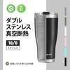 HAUSHOF Vacuum Insulated Stainless with Car Coffee Water Stainless Steel Convenience Store Keeps Drinks Hot or Perfect for Car Outdoor Tumbler, Steel,