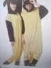 Snow Wolf Cute Cartoon Christmas Snowman Onesie Pajamas Reindeer Couple Flannel Loungewear