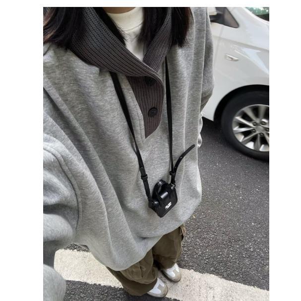 Осенняя молодежная толстовка с капюшоном в японском стиле для мальчиков и девочек