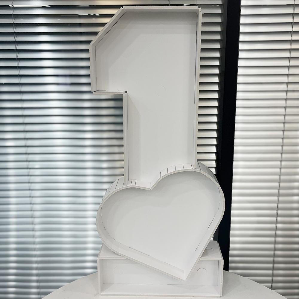 1 шт. 73 см освещение Love Number ONE KT Board Декор для вечеринки на годовщину, день рождения, домашний инструмент для украшения вечеринки, подарок детям