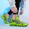 Женская Повседневная обувь Большого размера Модная Дышащая Для ходьбы Сетчатая На плоской подошве Кроссовки Женские Для спортзала Вулканизированная обувь Белая Женская обувь