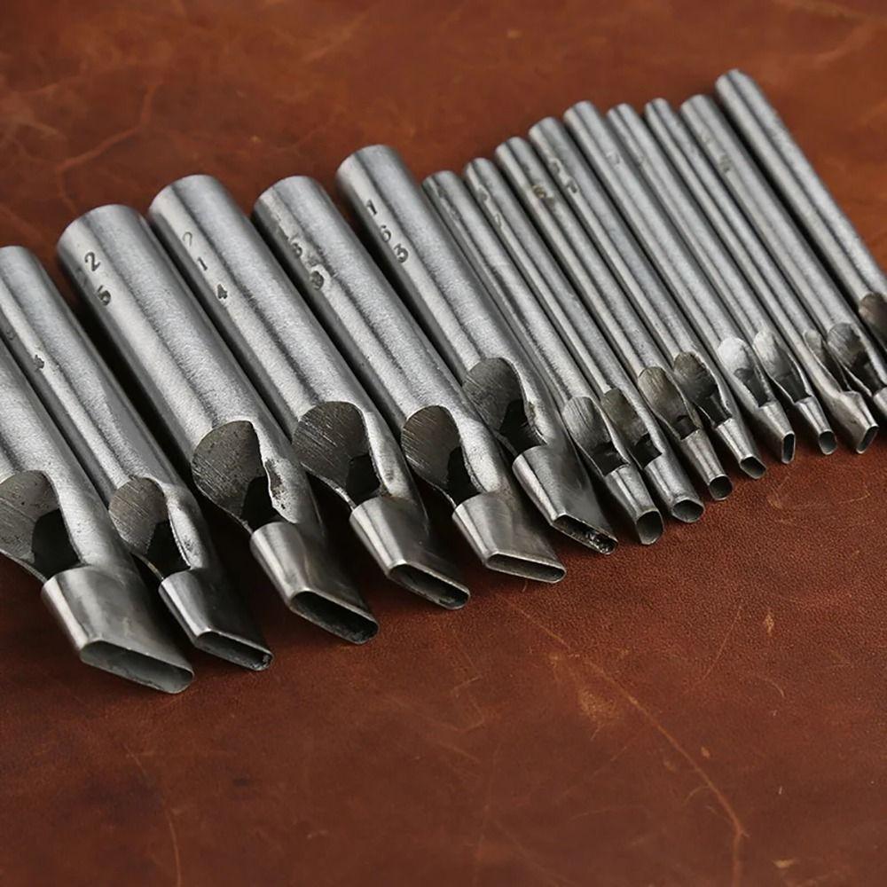 1Pcs Hollow Hole Oval Hole Punch DIY Tools Ellipse Punch Durable Leather Hole Puncher