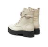 White Guess Vaires Ankle Boots FLTSOM FAL10