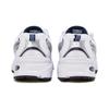 New Balance 530 Big Kid Белые детские кроссовки цвета индиго серебристо-металлик GR530SB1