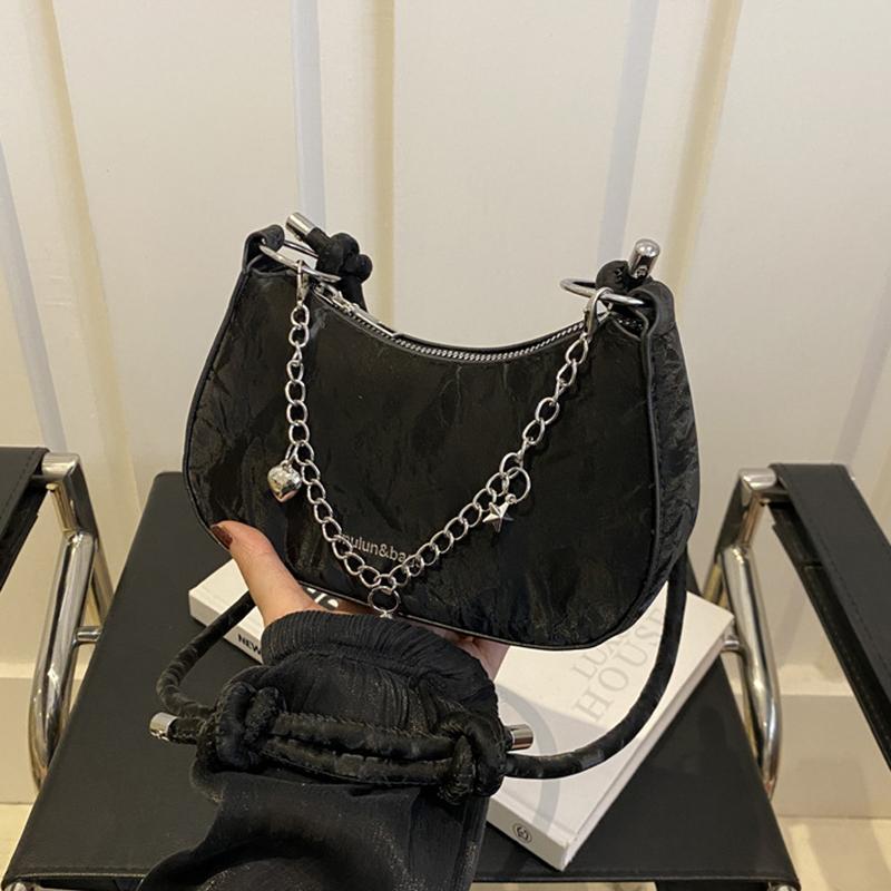 Модная женская сумка на плечо, сумка подмышки, роскошный дизайн, однотонная сумка-мессенджер, кошелек через плечо, сумки-бродяги